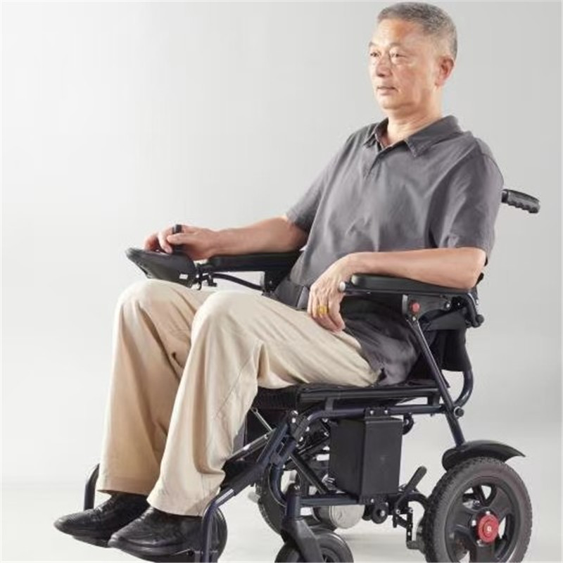 EXC-2003 kaverihinta teräs portalbe sähkökäyttöinen pyörätuoli (3)