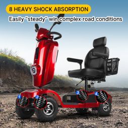 Portable Folding Mobility Scooter Comfort Seat CE ISO
