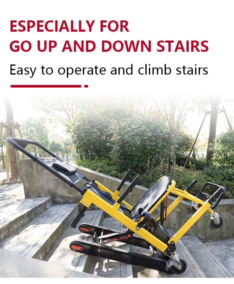 Lightweight Foldable Stair Climber | Portable Motorized Wheelchair with Lithium Battery Lightweight Foldable Stair Climber | Portable Motorized Wheelchair with Lithium Battery