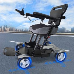 Light Weight Foldable Disabled Small Mobility Scooter 4 Wheel Adult Mobility Electric Scooter