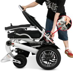 Lightweight Foldable Electric Disabled Chair for Seniors & Handicapped