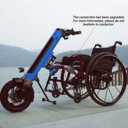 Folding Power Wheelchair with Off-Road Accessories & Brushless Motor