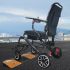 Foldable Power Wheelchair: Lightweight Carbon Fiber Electric Model
