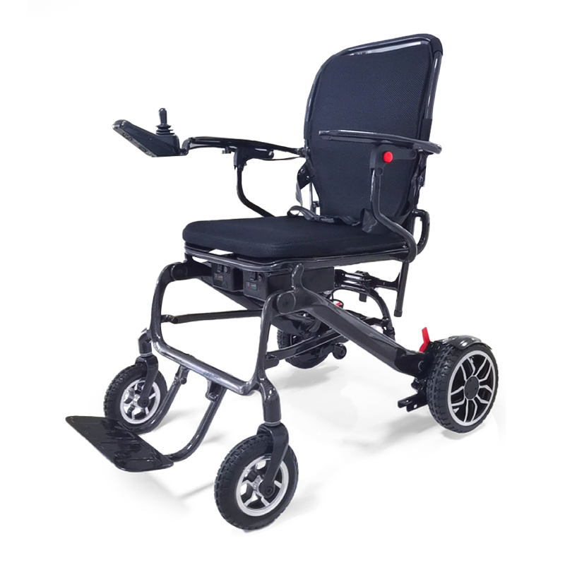 The latest Carbon Fiber Material Foldable Electric Wheelchair