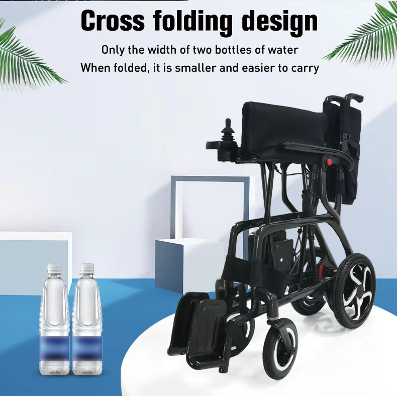 Best Wheelchair for Elderly - Carbon Fiber, 100kg Capacity, 15~30km Range