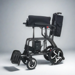 High-Quality Heavy Duty Carbon Fiber Electric Wheelchair, Lightweight
