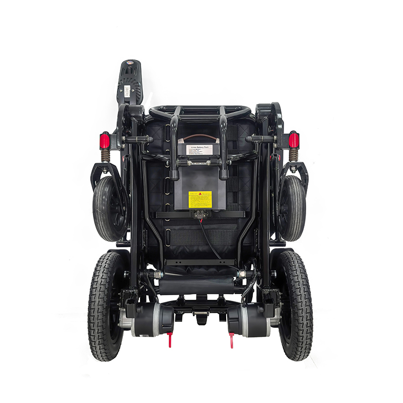 Collapsible Folding Electric Wheelchair with Handicapped Lifts for Home Use