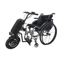 Folding Wheelchair Electric Bicycle 48V Rear Hub Motor Portable Trailer