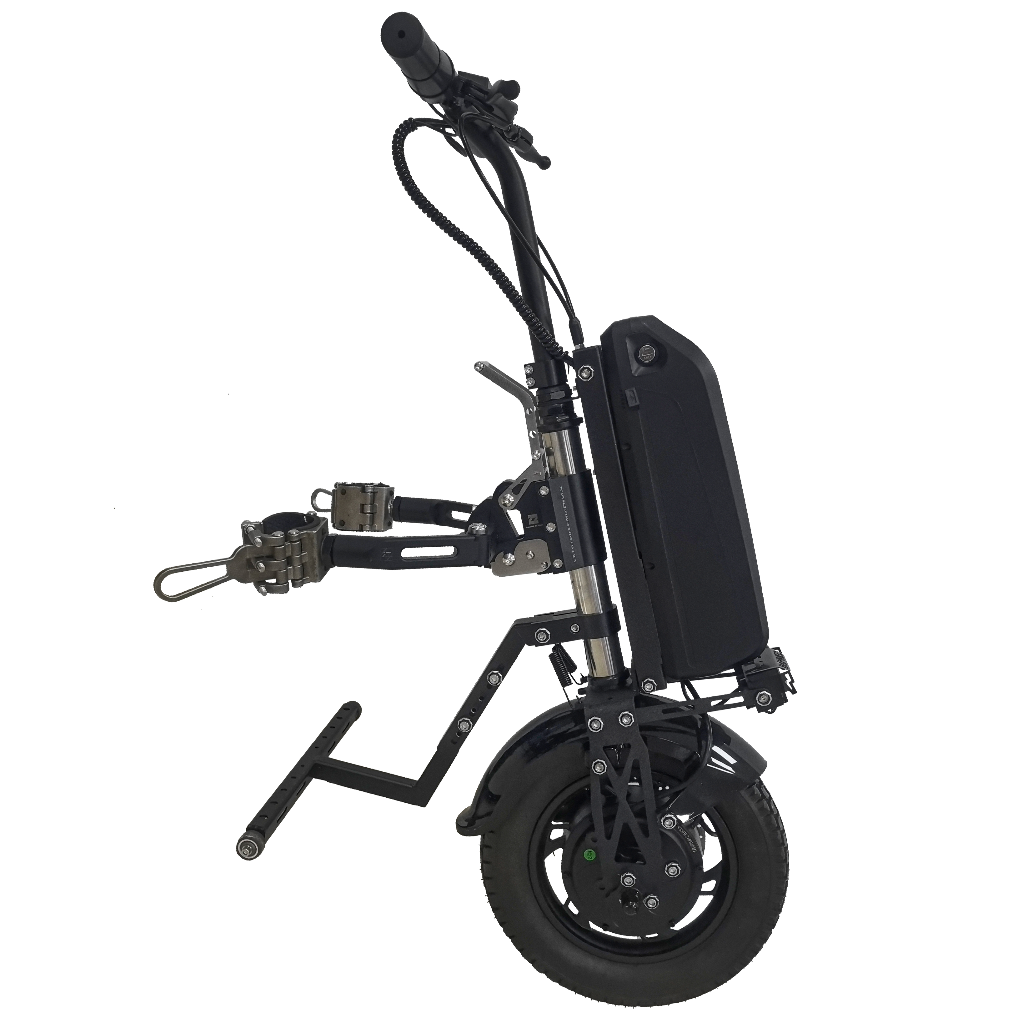 Lightweight Foldable Electric Wheelchair Handcycle Motor | 350W Axial-Flux Drive Lightweight Foldable Electric Wheelchair Handcycle Motor | 350W Axial-Flux Drive