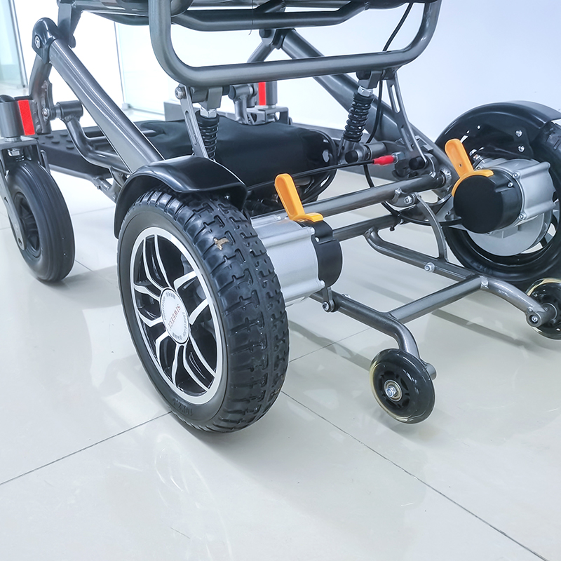 Ultra-Light Aluminum Wheelchair - Foldable Design, 150kg Capacity for Disabled & Elderly Users Ultra-Light Aluminum Wheelchair - Foldable Design, 150kg Capacity for Disabled & Elderly Users
