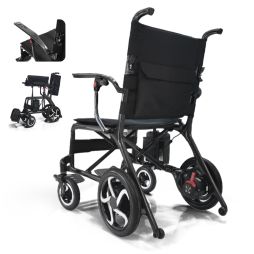 Best Wheelchair for Elderly - Carbon Fiber, 100kg Capacity, 15~30km Range