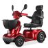 Portable Folding Electric Mobility Scooter for Adults - 330lbs Capacity, 25km Range, 4-Wheel Stability