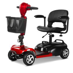 2025 Wheelchair Scooter | All Terrain Auto-Fold Mobility Scooter for Seniors/Disabled Adults | Lightweight Design