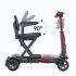 Heavy-Duty Steel-Chassis Wheelchair-Compatible Scooter EXC-1003B &ndash; All-Terrain Safety & Adaptive Mobility