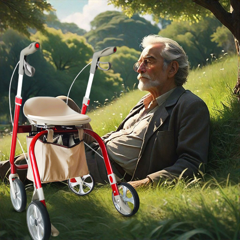 4 Wheel Electric Scooter for Adults - Lightweight Aluminum Walker Alternative