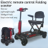 Lightweight Foldable Mobility Scooter - Portable Motorized Scooter for Elderly and Disabled | EXC-1003B