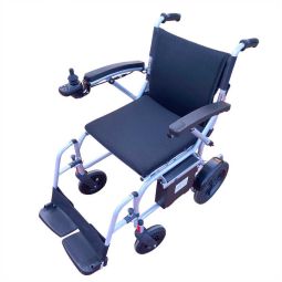 Compact Travel-Ready Motorized Wheelchair with Vibration-Reduction Tires | Model EXC-2020
