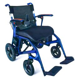 Professional Grade Carbon Fiber Electric Wheelchair | Ultra-Lightweight Foldable Electric Wheelchair for Fleet & Facility Use