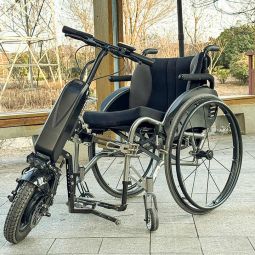 Lightweight Foldable Electric Wheelchair Handcycle Motor | 350W Axial-Flux Drive