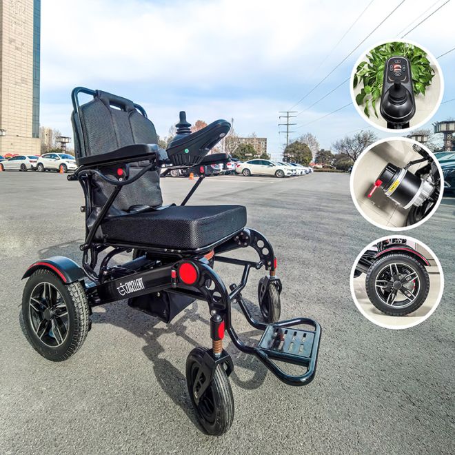 Do folding power wheelchairs come with a warranty?