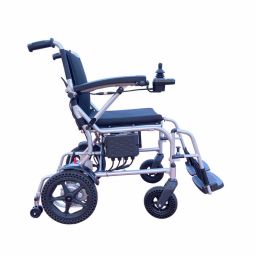 EXC-2020 Ultra-Lightweight Folding Electric Wheelchair | Portable Travel Scooter with Airline-Approved Design, Vibration-Reduction Tires & Lithium Battery