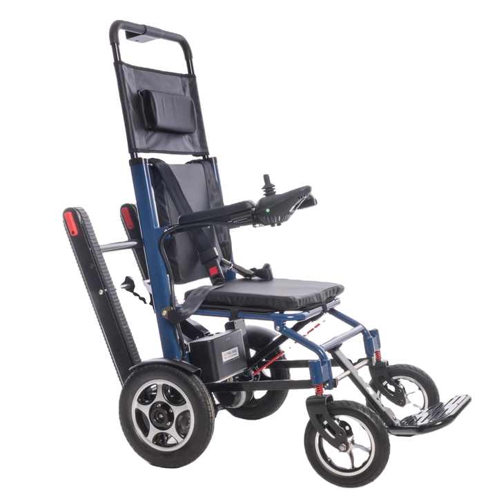 Strong Power Electric Stair-Climbing Wheelchair , Heavy-Duty Foldable Aluminum Frame for Cerebral Palsy & Elderly Mobility Strong Power Electric Stair-Climbing Wheelchair , Heavy-Duty Foldable Aluminum Frame for Cerebral Palsy & Elderly Mobility