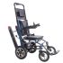 Dual-Function Electric Stair-Climbing Chair - 169kg Capacity, Foldable Aluminum Frame for Cerebral Palsy & Seniors