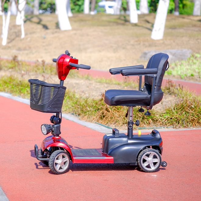 Lightweight Foldable Mobility Scooter: The Ideal B2B Solution for Senior Care & Retail