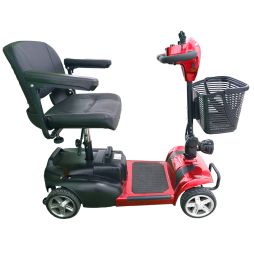 Foldable 4 Wheel Mobility Scooter 120KG Load CE Approved