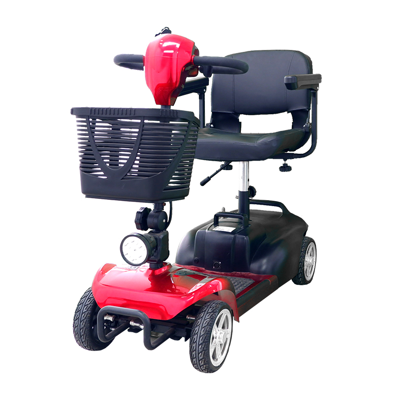 Four-Wheeled Mobility Scooter, Adjustable Seat, CE ISO Approved Four-Wheeled Mobility Scooter, Adjustable Seat, CE ISO Approved