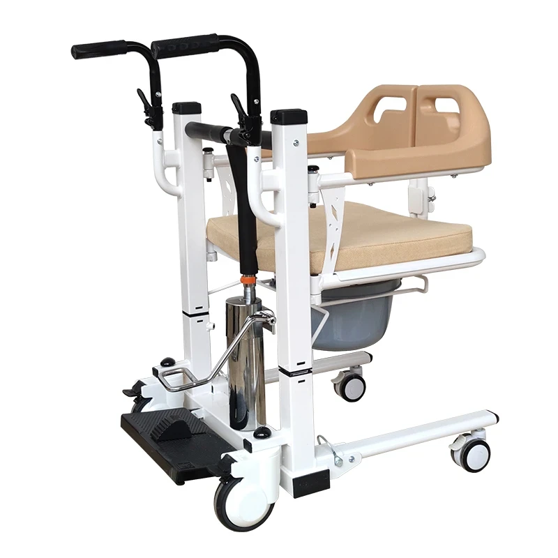 What is a commode wheelchair used for?