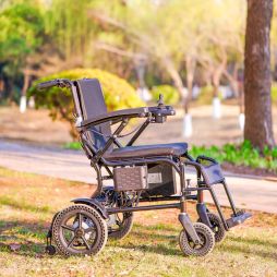 EXC-2020 Ultra-Light 19 kg Foldable Electric Wheelchair &ndash; FAA-Carry On, 15 km Range