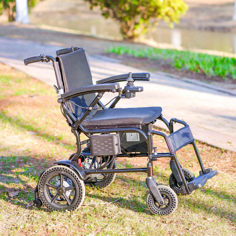 EXC-2020 Ultra-Light 19 kg Foldable Electric Wheelchair – FAA-Carry On, 15 km Range EXC-2020 Ultra-Light 19 kg Foldable Electric Wheelchair – FAA-Carry On, 15 km Range