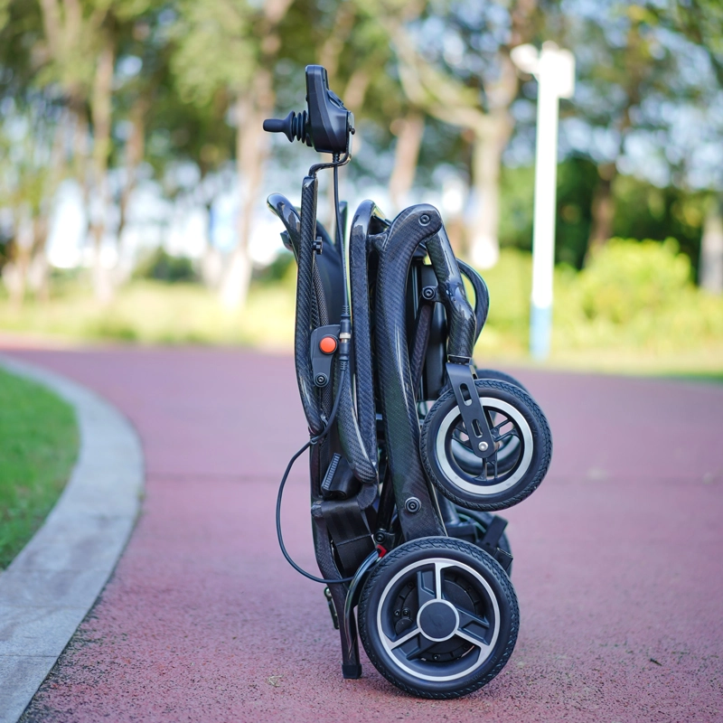 Carbon Fiber Folding Electric Wheelchair, 17KG Lightweight, CE ISO Certified Medical Mobility Equipment Carbon Fiber Folding Electric Wheelchair, 17KG Lightweight, CE ISO Certified Medical Mobility Equipment