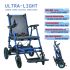 Ultra-Lightweight Carbon Fiber Folding Electric Wheelchair (16KG with Battery)