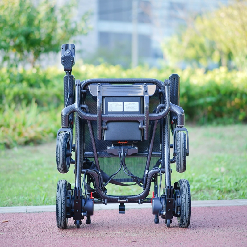 Carbon Fiber Folding Electric Wheelchair, 17KG Lightweight, CE ISO Certified Medical Mobility Equipment Carbon Fiber Folding Electric Wheelchair, 17KG Lightweight, CE ISO Certified Medical Mobility Equipment