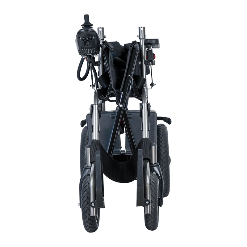 Foldable Carbon Steel Electric Wheelchair Interchangeable Joystick CE Certified Foldable Carbon Steel Electric Wheelchair Interchangeable Joystick CE Certified