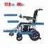 Foldable Electric Wheelchair Smart Control CE ISO