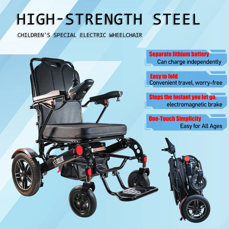 Foldable Electric Wheelchair for Medical Facilities & Nursing Homes Foldable Electric Wheelchair for Medical Facilities & Nursing Homes