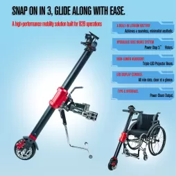 Wheelchair Electric Tow Head for B2B Mobility Solutions