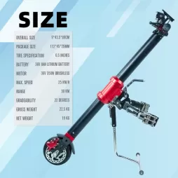 Electric Wheelchair Handcycle 30km Range CE ISO Approved