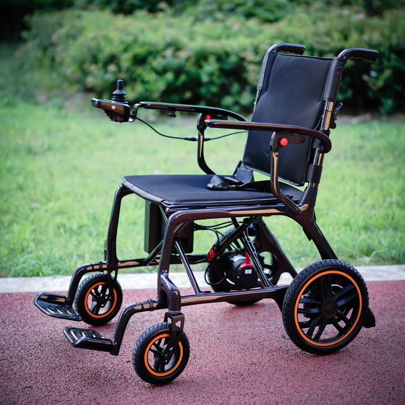 Lightweight Carbon Fiber Foldable Electric Wheelchair CE Approved for B2B Lightweight Carbon Fiber Foldable Electric Wheelchair CE Approved for B2B