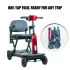 Remote Control Auto Fold Electric Mobility Scooter for Senior Care