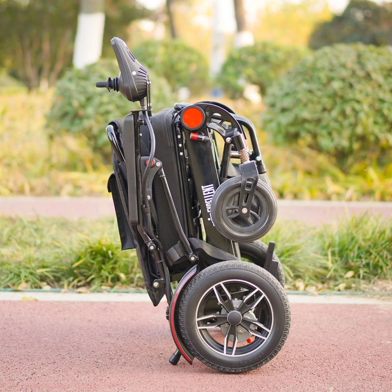 Lightweight Fast Fold Electric Wheelchair 15km Endurance CE ISO Certified Lightweight Fast Fold Electric Wheelchair 15km Endurance CE ISO Certified