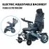 Auto Fold Electric Wheelchair Adjustable Backrest CE ISO