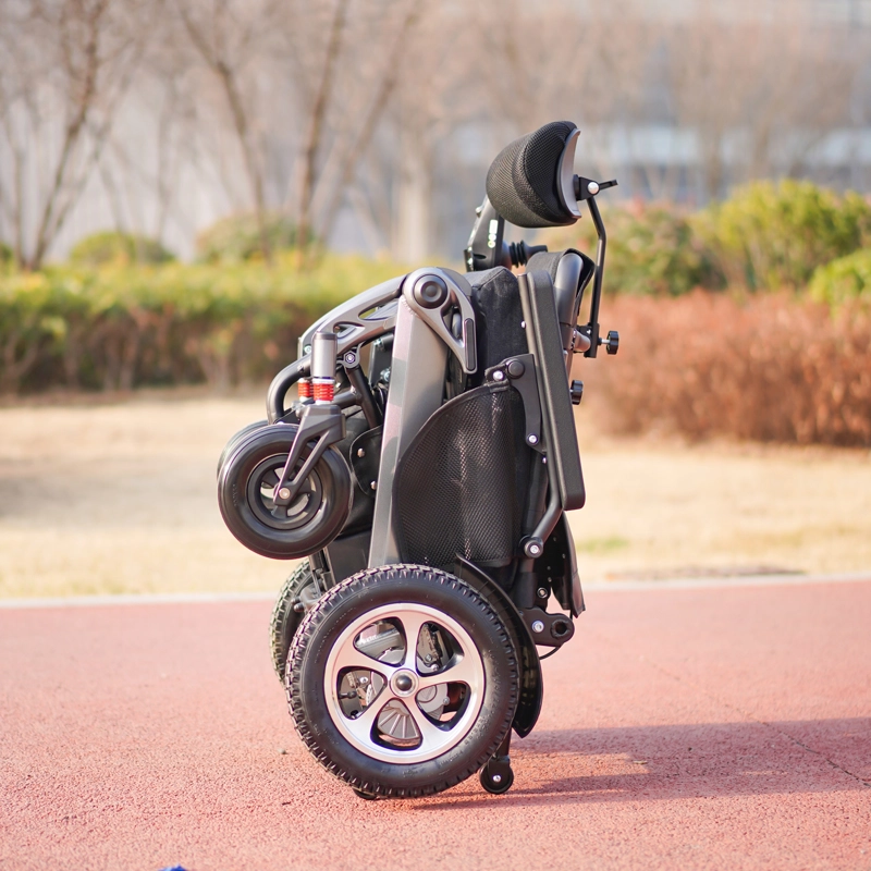 Auto Folding Electric Wheelchair with 250W Dual Motors CE ISO Certified for Medical Use Auto Folding Electric Wheelchair with 250W Dual Motors CE ISO Certified for Medical Use