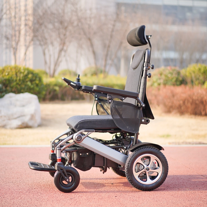 Folding Lightweight Electric Wheelchair Electric Recline CE ISO Certified Folding Lightweight Electric Wheelchair Electric Recline CE ISO Certified