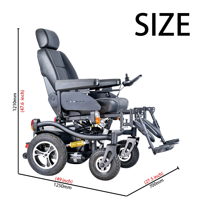 Heavy Duty Off Road Electric Wheelchair 38km Range CE Approved Heavy Duty Off Road Electric Wheelchair 38km Range CE Approved