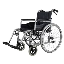 Lightweight Foldable Manual Wheelchair 120KG Capacity CE Approved