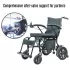 Foldable Electric Wheelchair with Remote Control, CE ISO Certified for Caregivers
